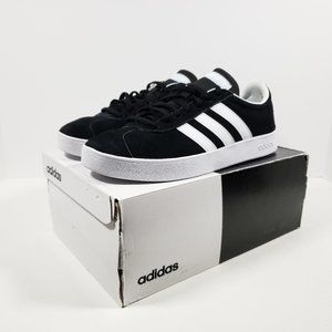 Adidas Women's VL Court 2.0 - Black/White 8M